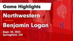 Northwestern  vs Benjamin Logan  Game Highlights - Sept. 20, 2022