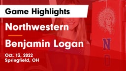Northwestern  vs Benjamin Logan  Game Highlights - Oct. 13, 2022