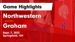 Northwestern  vs Graham  Game Highlights - Sept. 7, 2023