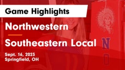 Northwestern  vs Southeastern Local  Game Highlights - Sept. 16, 2023