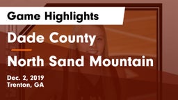 Dade County  vs North Sand Mountain Game Highlights - Dec. 2, 2019