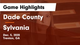 Dade County  vs Sylvania  Game Highlights - Dec. 5, 2020