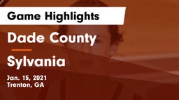 Dade County  vs Sylvania  Game Highlights - Jan. 15, 2021