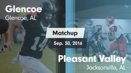 Matchup: Glencoe  vs. Pleasant Valley  2016