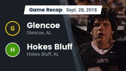 Recap: Glencoe  vs. Hokes Bluff  2018