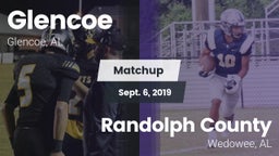 Matchup: Glencoe  vs. Randolph County  2019