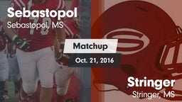 Matchup: Sebastopol High vs. Stringer  2016