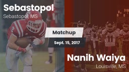 Matchup: Sebastopol High vs. Nanih Waiya  2017