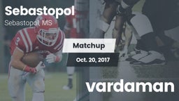 Matchup: Sebastopol High vs. vardaman 2017