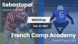 Matchup: Sebastopol High vs. French Camp Academy  2017