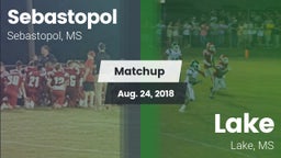 Matchup: Sebastopol High vs. Lake  2018
