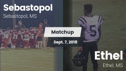 Matchup: Sebastopol High vs. Ethel  2018