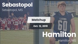 Matchup: Sebastopol High vs. Hamilton  2018