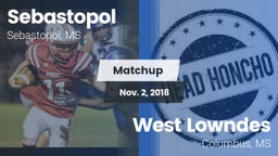 Matchup: Sebastopol High vs. West Lowndes  2018