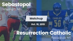 Matchup: Sebastopol High vs. Resurrection Catholic  2019