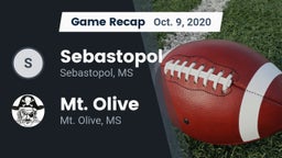 Recap: Sebastopol  vs. Mt. Olive  2020