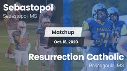 Matchup: Sebastopol High vs. Resurrection Catholic  2020