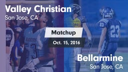 Matchup: Valley Christian vs. Bellarmine  2016