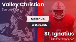 Matchup: Valley Christian vs. St. Ignatius  2017