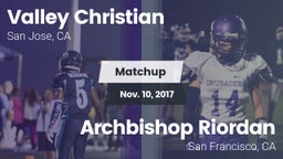 Matchup: Valley Christian vs. Archbishop Riordan  2017