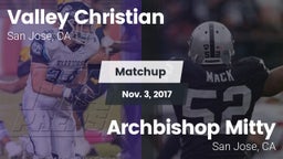 Matchup: Valley Christian vs. Archbishop Mitty  2017