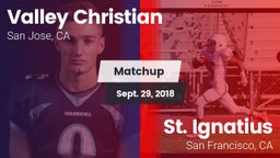 Matchup: Valley Christian vs. St. Ignatius  2018