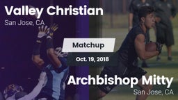 Matchup: Valley Christian vs. Archbishop Mitty  2018