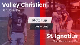 Matchup: Valley Christian vs. St. Ignatius  2019