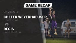 Recap: Chetek Weyerhaeuser  vs. Regis  2016