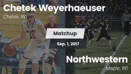 Matchup: CWHS vs. Northwestern  2017