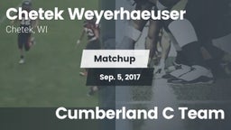 Matchup: CWHS vs. Cumberland C Team 2017