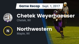 Recap: Chetek Weyerhaeuser  vs. Northwestern  2017