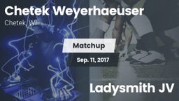 Matchup: CWHS vs. Ladysmith JV 2017