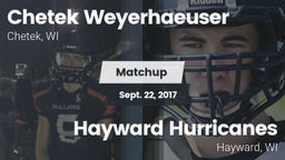 Matchup: CWHS vs. Hayward Hurricanes  2017