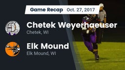 Recap: Chetek Weyerhaeuser  vs. Elk Mound  2017