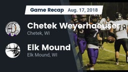 Recap: Chetek Weyerhaeuser  vs. Elk Mound  2018