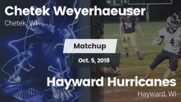 Matchup: CWHS vs. Hayward Hurricanes  2018