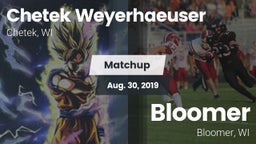 Matchup: CWHS vs. Bloomer  2019