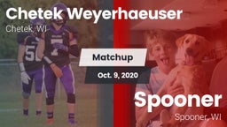 Matchup: CWHS vs. Spooner  2020
