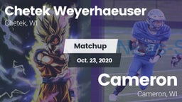 Matchup: CWHS vs. Cameron  2020