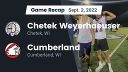 Recap: Chetek Weyerhaeuser  vs. Cumberland  2022