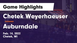 Chetek Weyerhaeuser  vs Auburndale  Game Highlights - Feb. 14, 2022