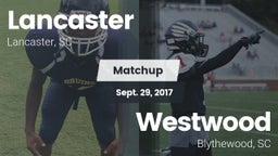 Matchup: Lancaster High vs. Westwood  2017