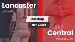 Matchup: Lancaster High vs. Central  2020