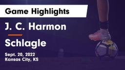 J. C. Harmon  vs Schlagle  Game Highlights - Sept. 20, 2022