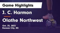 J. C. Harmon  vs Olathe Northwest  Game Highlights - Oct. 25, 2022