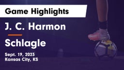 J. C. Harmon  vs Schlagle  Game Highlights - Sept. 19, 2023