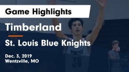 Timberland  vs St. Louis Blue Knights Game Highlights - Dec. 3, 2019
