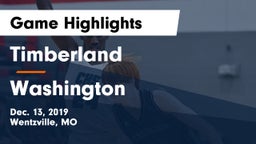 Timberland  vs Washington  Game Highlights - Dec. 13, 2019