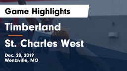 Timberland  vs St. Charles West  Game Highlights - Dec. 28, 2019